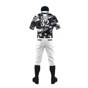 New Arrival Custom Made Men's <b>Baseball</b> Uniform Breathable Sports <b>Set</b> in Custom Colors For Sale in Pakistan - Product Image 3