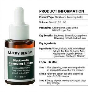 Solution exfoliante BHA 2% 1,0 fl oz, exfoliant liquide BHA pour les pores dilatés, les rides et les ridules, avec extrait d'herbes - Product Image 2