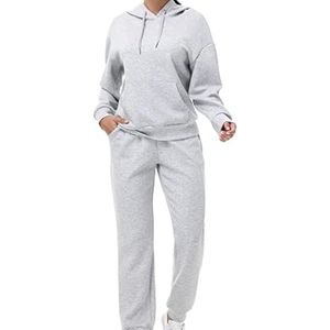 Ensemble de survêtement imprimé personnalisé pour femmes grande taille, coupe ajustée, automne-hiver, sweat-shirt à capuche zippé court et pantalon de survêtement - Product Image 5