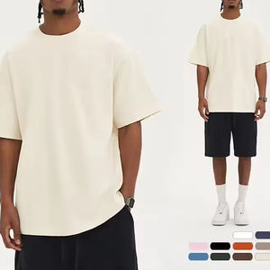 Camiseta Corta Personalizada para Hombre, de Alta Calidad, Corte Cuadrado, Informal, Talla Grande, Personaliza con el Logotipo de tu Marca - Product Image 3