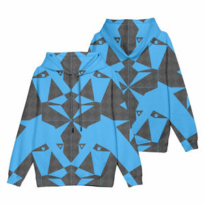 2025 Sudadera con capucha de gran tamaño con estampado personalizado Unisex nueva moda diseño de hombro caído Casual tejido corto para mujer de talla grande - Product Image 1