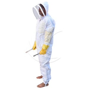 Combinaison d'apiculture semi-ventilée avec voile de protection intégral pour apiculteurs – Vêtement de sécurité semi-ventilé - Product Image 5