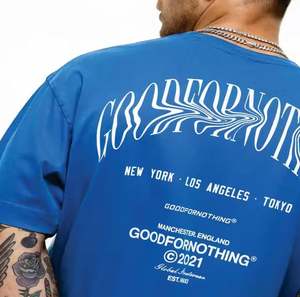 Camiseta de Hip Hop con hombros caídos para hombre de gran tamaño logotipo personalizado básico peso pesado 210g serigrafía 100% algodón puro - Product Image 3