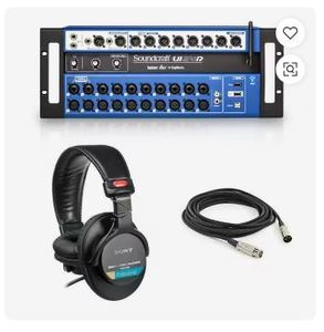 Mezclador Digital de 24 Canales Soundcraft Ui24R de Alta Calidad, Grabador USB Multipista con Control Inalámbrico - Product Image 1