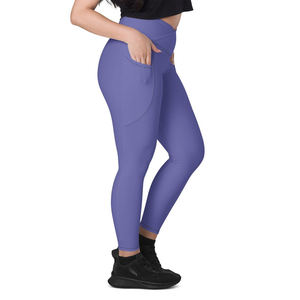 Vente en gros de leggings de yoga à taille élastique sans couture pour femmes - Product Image 2