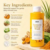 Lavado Íntimo Femenino OEM, Fórmula Herbal Natural, Limpieza Suave, Amigable con el Microbioma, Anti-Picazón, Refrescante