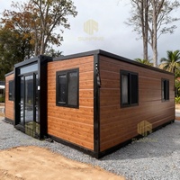 Qualité garantie par un fabricant renommé, maisons conteneurs Casas Container Brasil 20 pieds, configuration complète, maisons modulaires avec toilettes et douche
