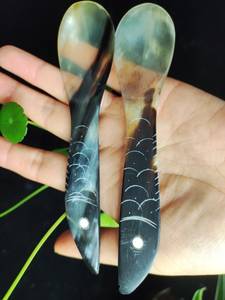 Cuillères en corne artisanales Design contemporain pour le sucre et l'assaisonnement Le choix préféré pour la vente en gros et l'exportation - Product Image 2