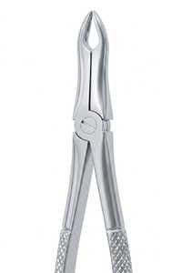 Forceps d'extraction dentaire manuels ergonomiques professionnels n° 41 instruments en acier inoxydable chromé réutilisables et autoclavables - Product Image 5