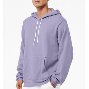 Hombres Algodón Fleece Pullover Hoodie Manga Larga Sudaderas Con Capucha - Product Image 3