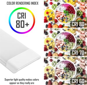 Đèn <span class=keywords><strong>LED</strong></span> Nhôm CLAR-ATHENA 20W/40W/60W/80W Ống Neon 40cm-120cm để sử dụng trong nhà - Product Image 4