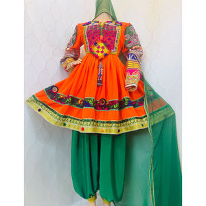 Tribal <b>Dress</b> With Custom Sizes Available 100% High Quality Afghani <b>Dress</b> <b>for</b> <b>Sale</b> Made in Pakistan - Product Image 1