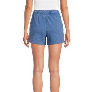 New Arrival Best Design Lightweight Women Acid Wash Shorts Breathable Wholesale Price Summer Wear Women Acid Wash Shorts - Product Image 2