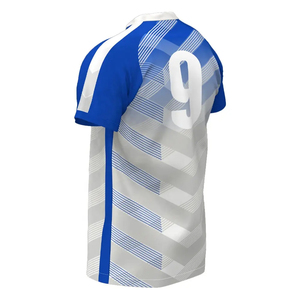 เสื้อฟุตบอลขายส่ง ชุดฟุตบอลสั่งทำพิเศษ กางเกงขาสั้นผู้ชาย โพลีเอสเตอร์ แห้งเร็ว ระบายอากาศได้ดี สกรีนโลโก้ตามสั่ง เสื้อฝึกซ้อม จำนวนมาก - Product Image 5