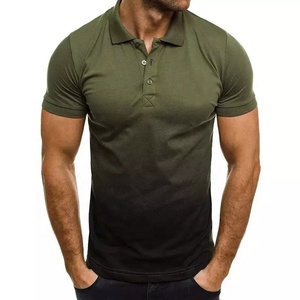 Chemise à manches courtes en tricot imprimé anti-rides pour homme OEM, haute qualité avec motifs imprimés uniques - Product Image 6