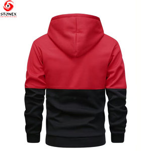 เสื้อฮู้ดผู้ชายไซส์ใหญ่สไตล์ใหม่สำหรับฤดูหนาว ผ้าฝ้ายแท้ 100%  โลโก้สั่งทำได้ ผ้าฟลีซ ระบายอากาศได้ดี แห้งเร็ว แพ็ค 2 ชิ้น - Product Image 3