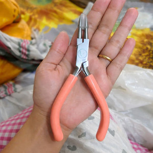 Custom Logo <b>Round</b> <b>Nose</b> <b>Pliers</b> for Jewelry Professionals High Quality Stainless Steel Tools for Precision - Product Image 3