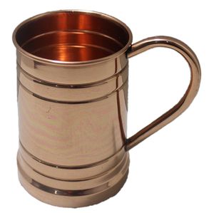 Elegante taza de cobre pulida de lujo hecha a mano para bodas, restaurantes, casas, villas y hoteles - Product Image 5