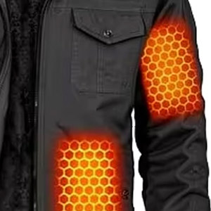 Chaqueta Softshell Térmica Impermeable de Alta Calidad para Invierno, con Capucha, para Caza y Pesca al Aire Libre, Recargable por USB, para Hombre y Mujer - Product Image 6