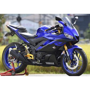 Motocicleta Deportiva SMART de Lujo, Nueva YZF R3 Azul, Diseño de Escape Personalizado para Carreras, Alto Rendimiento, Inalámbrica/Alimentada por Batería, Pago en EE. UU. - Product Image 4