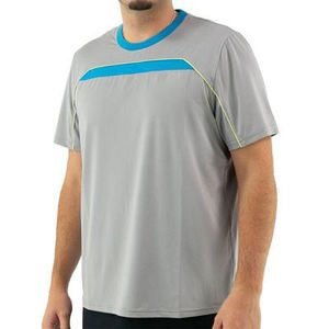 Camisa al mejor precio y ropa de tenis corta de secado rápido de poliéster para hombre, uniforme de tenis, ropa de pádel, camiseta de baloncesto, logotipo personalizado - Product Image 1