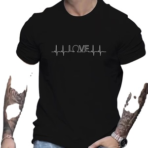 Camisetas de compresión para hombre de etiqueta privada, camisa de manga corta, Camiseta deportiva de gimnasio de secado rápido para hombre - Product Image 1