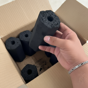 Charbon de bois de coco à haute chaleur pour barbecue, briquettes à allumage rapide, approvisionnement en vrac, 27000 unités, charbon Seeniz, durée de combustion de 5 à 6 heures - Product Image 4