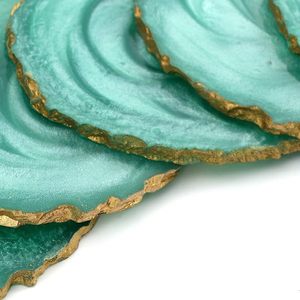 Ensemble de sous-verres en bambou élégant 3mm d'épaisseur sous-verres ronds faits à la main pour table à manger cadeau but belle conception - Product Image 5