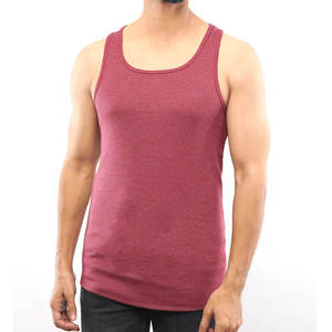Gran oferta, nuevo estilo de talla grande 3XL, ropa deportiva de punto 100% de algodón para hombre, camisetas sin mangas, camiseta de gimnasio personalizada para correr, músculo de secado rápido - Product Image 1