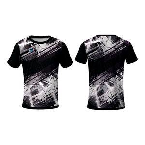 T-shirt de sublimation personnalisé en usine OEM imprimé en polyester dans le style d'ensembles d'approvisionnement en vrac - Product Image 1