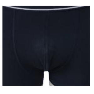 กางเกงบ็อกเซอร์ผู้ชาย ODM ผ้าฝ้าย 95% ผสมอีลาสเทน 5% ขอบเอวยางยืดแบบจาการ์ด แห้งเร็ว ป้องกันแบคทีเรีย - Product Image 3