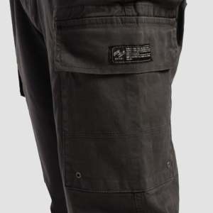 Pantalon cargo en velours côtelé imprimé Trek, coupe ample, léger, pour l'extérieur, avec fermeture éclair décorative, style cool, gris, tailles XL à 6XL - Product Image 6