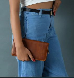 คลัทช์หนังแฟชั่นสำหรับสุภาพสตรีอเนกประสงค์แบบลำลอง - Product Image 2