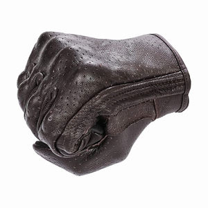 Guantes de Motocicleta de Piel de Cabra de la Mejor Calidad, Pantalla Táctil Completa, Protección de Nudillos de PVC Duro, Guantes de Motociclismo - Product Image 3