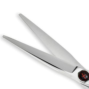 Ciseaux de rasoir à miroir de pouce pivotant pour la coupe professionnelle en acier Ciseaux de coiffure avec plusieurs couleurs de titane - Product Image 3