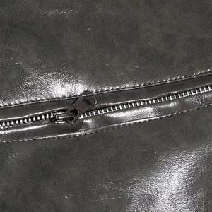 แจ็กเก็ตสำหรับผู้ชายเสื้อแจ็กเก็ตหนังน้ำหนักเบาลายถักสำหรับผู้ชาย - Product Image 4