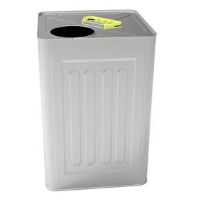 กระป๋องสี่เหลี่ยมคอนเทนซาน L154 ขนาด 18 ลิตร บรรจุน้ำเชื่อมกลูโคส  ขนาด 232 x 232 x 195 มม. - Product Image 1