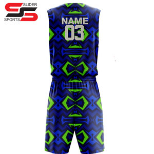 Tenue de basketball personnalisée avec logo, haute qualité, sublimation, nouveau style, unisexe, respirante, été - Product Image 4