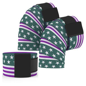 Offre Spéciale Genouillère Fitness Haltérophilie Genouillère Sangle Élastique Squats Heavy Duty Genou Wraps Haute Qualité Gym Fitness Genou Wraps - Product Image 1