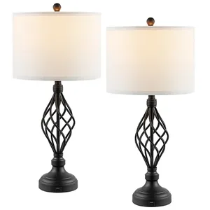 Lámpara de mesa de Metal hecha a mano, alta calidad, aspecto moderno, mesa Lmap elegante para decoración de Hotel y hogar, Uso Bajo Moq - Product Image 3