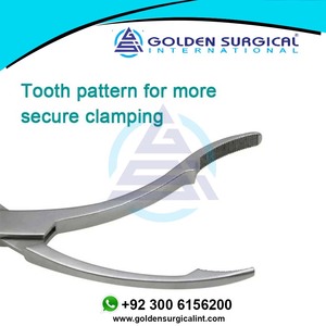 Fórceps de sujeción de hueso de tobillo fórceps quirúrgicos de hueso instrumento ortopédico inoxidable - Product Image 5