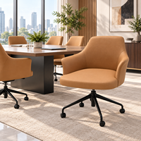 Chaise de bureau ergonomique pivotante moderne, réglable en hauteur, chaise de direction pour bureau, salle de réunion