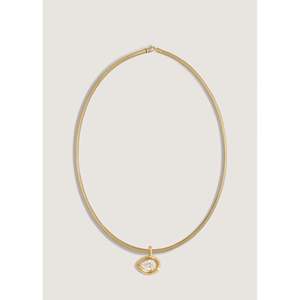 Colette Pendant <b>Necklace</b> with Pear Shaped Diamond - Product Image 1