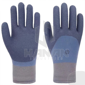 Gants de travail de construction de paume en caoutchouc anti-rides pour gants de protection en latex du Pakistan - Product Image 3