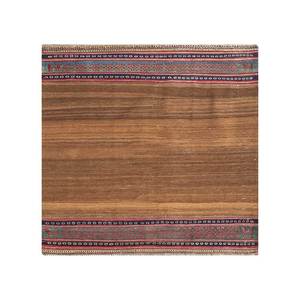 พรมขนสัตว์ทำมือลายทางสีเบจและสีน้ำตาล รุ่น Nayaab Classic สำหรับห้องนอนและห้องนั่งเล่น รุ่น Paem-948 สำหรับวัยรุ่น - Product Image 1