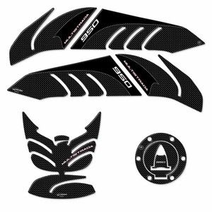 Kit Adesivi Protettivi per Serbatoio Ducati Multistrada 950 2017-18, Decalcomanie Decorative Adesive - Product Image 1