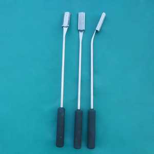 Ensemble de 3 instruments vétérinaires en acier inoxydable de haute qualité, réutilisables, râpe dentaire équine (droite) de classe II, chirurgicaux - Product Image 6