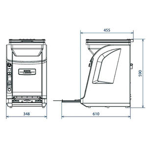 Nouvelle machine commerciale motorisée et écologique ASM 865 pour la production constante de feuilles de riz à sushi – Idéale pour les hôtels - Product Image 3