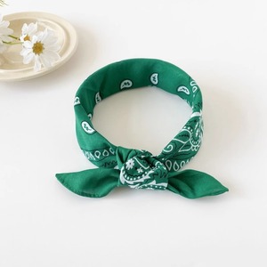 Paisley Bandana Print Fabric Classic Western Style Silk <b>Material</b> for <b>Sewing</b> Quilting DIY Crafts Apparel and Accessories - Product Image 4