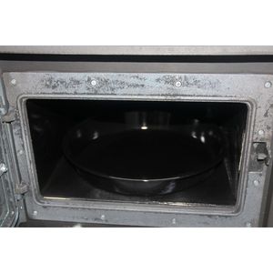 Dorello MF111 Cast Iron Freestanding Wood Burning <b>Stove</b> with Oven for Villa Indoor Heating Modern Design - Product Image 3